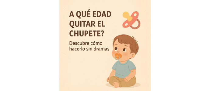 A que edad tengo que quitarle el chupete a mi hijo
